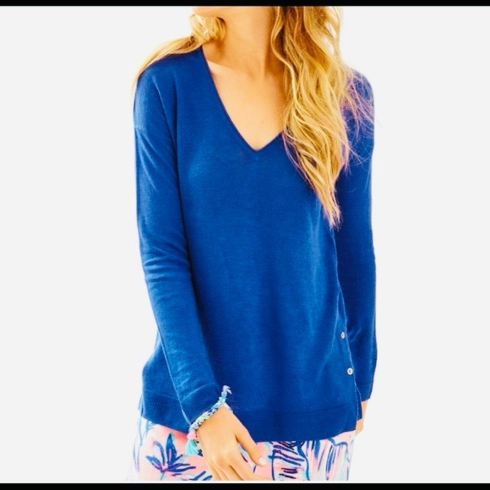 Lilly Pulitzer • Linen Liesel Sweater